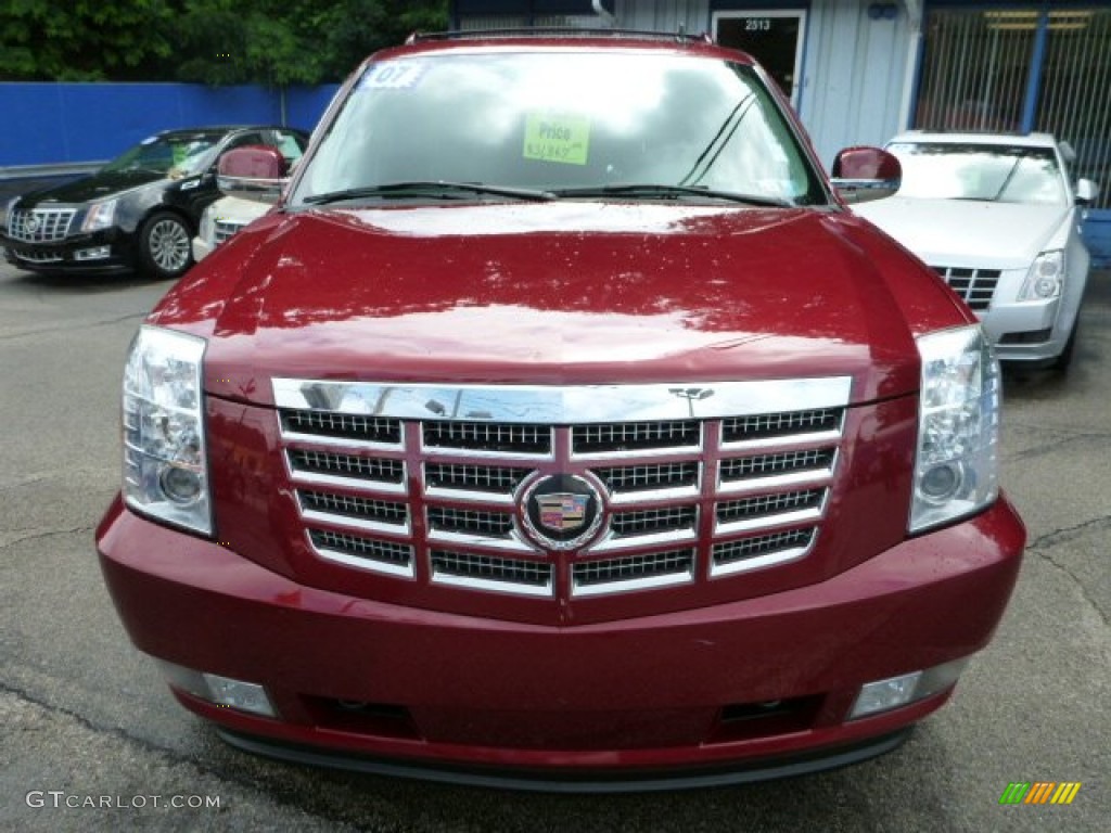 2007 Escalade EXT AWD - Red-E / Ebony/Ebony photo #15