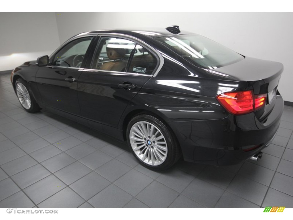 Black Sapphire Metallic 2012 BMW 3 Series 328i Sedan Exterior Photo #82963198