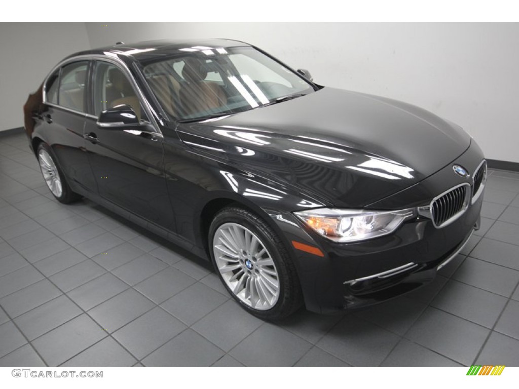 Black Sapphire Metallic 2012 BMW 3 Series 328i Sedan Exterior Photo #82963250