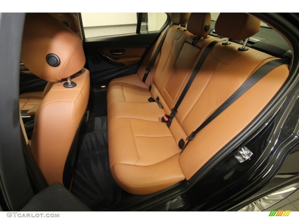 Saddle Brown Interior 2012 BMW 3 Series 328i Sedan Photo #82963324