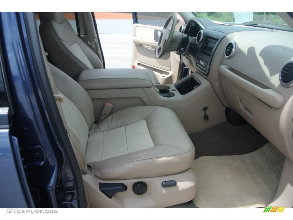 2003 Expedition Eddie Bauer 4x4 - Medium Wedgewood Blue Metallic / Medium Parchment photo #20