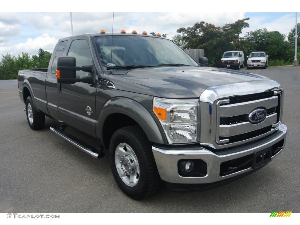Sterling Grey Metallic 2012 Ford F250 Super Duty XLT SuperCab Exterior Photo #82964644