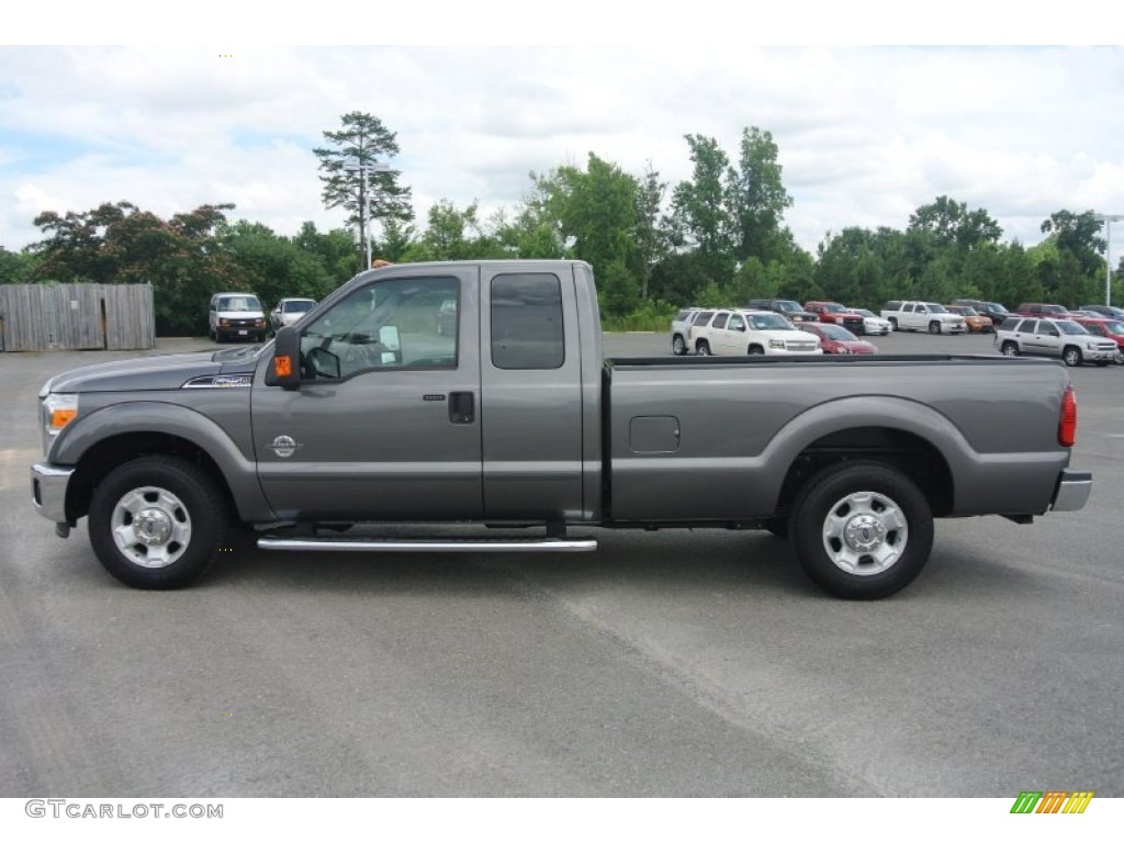Sterling Grey Metallic 2012 Ford F250 Super Duty XLT SuperCab Exterior Photo #82964674