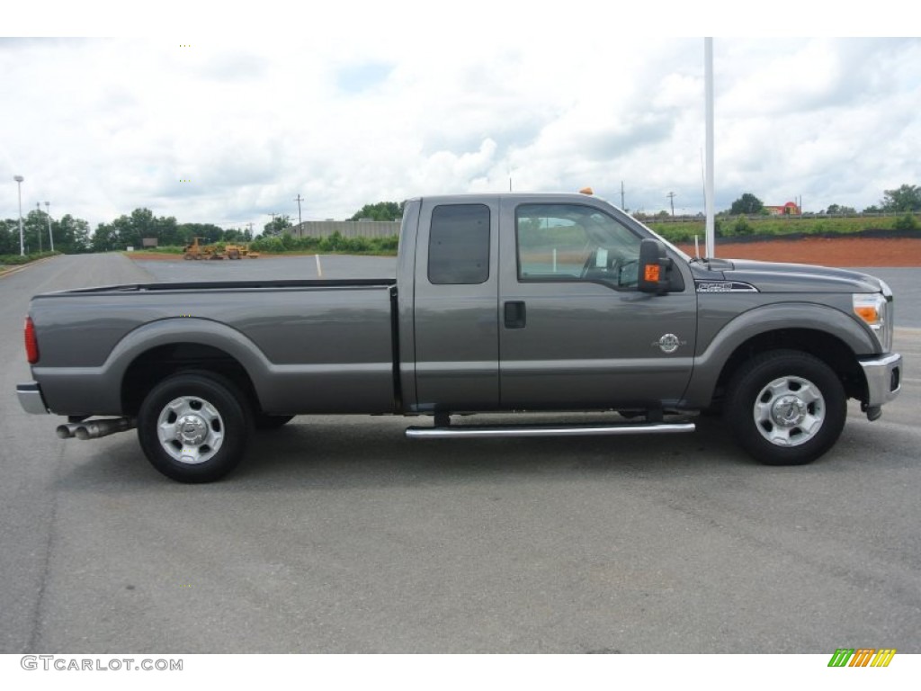 Sterling Grey Metallic 2012 Ford F250 Super Duty XLT SuperCab Exterior Photo #82964768