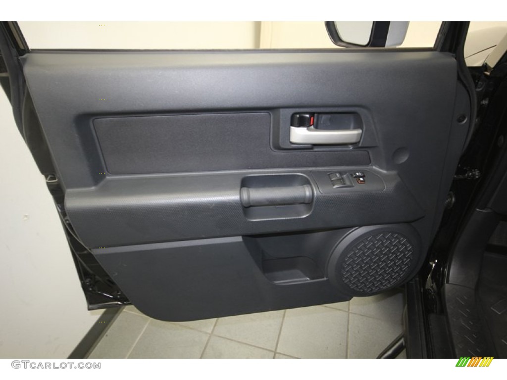 2011 Toyota FJ Cruiser 4WD Dark Charcoal Door Panel Photo #82965664