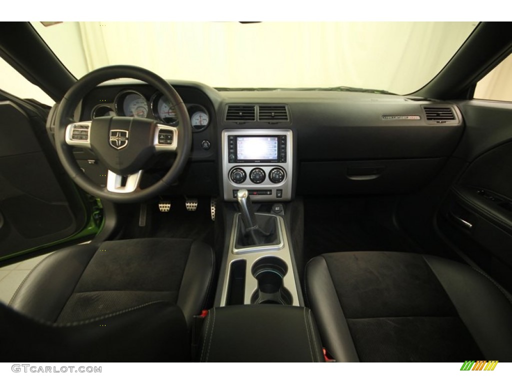 2011 Challenger SRT8 392 - Green with Envy / Dark Slate Gray photo #4