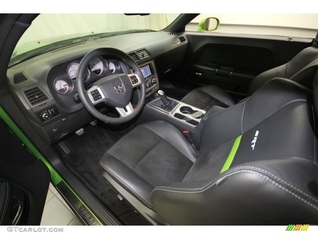 2011 Challenger SRT8 392 - Green with Envy / Dark Slate Gray photo #13