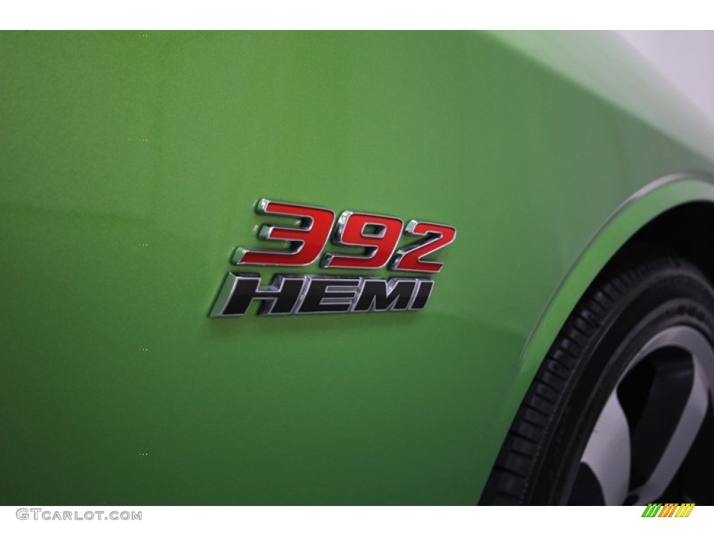 2011 Challenger SRT8 392 - Green with Envy / Dark Slate Gray photo #45