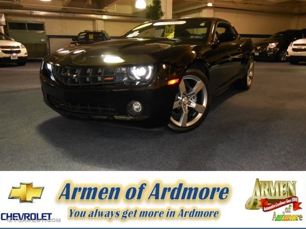 Black Chevrolet Camaro