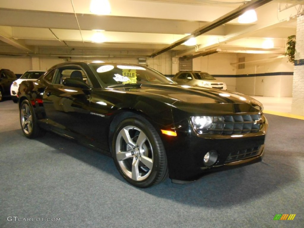 2011 Camaro LT/RS Coupe - Black / Black photo #3