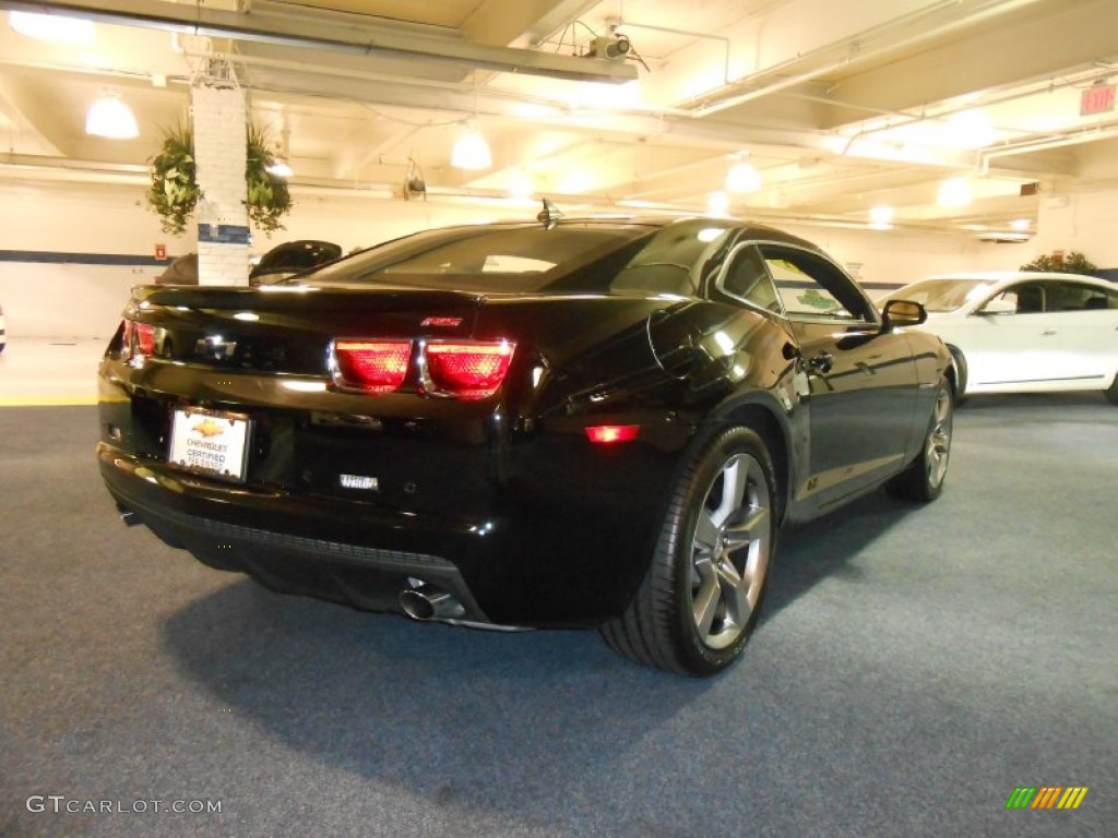 2011 Camaro LT/RS Coupe - Black / Black photo #5