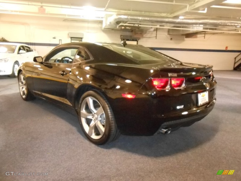 2011 Camaro LT/RS Coupe - Black / Black photo #7