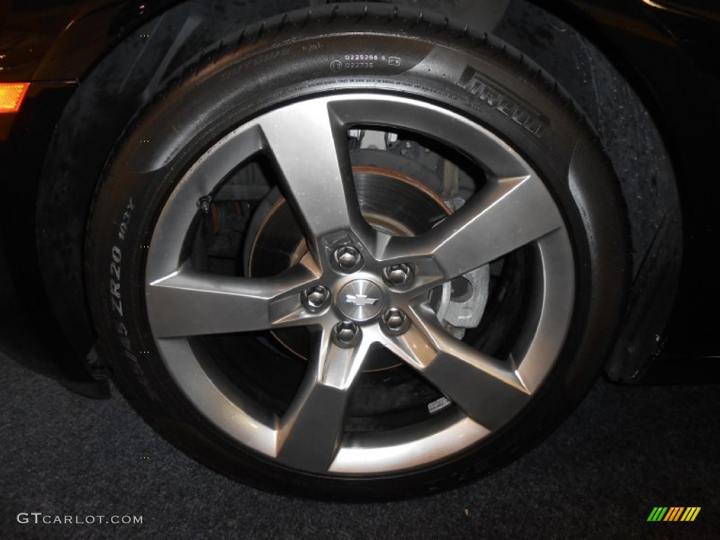 2011 Camaro LT/RS Coupe - Black / Black photo #18