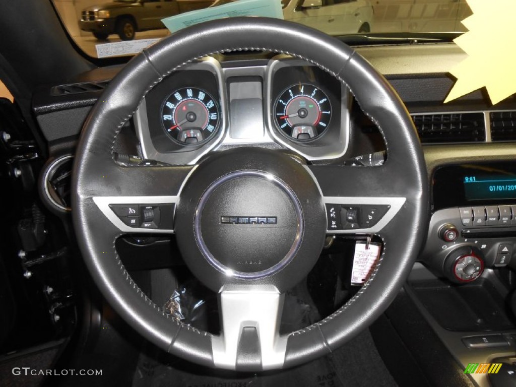 2011 Camaro LT/RS Coupe - Black / Black photo #22