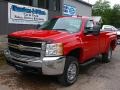 2009 Victory Red Chevrolet Silverado 2500HD Work Truck Regular Cab 4x4  photo #1