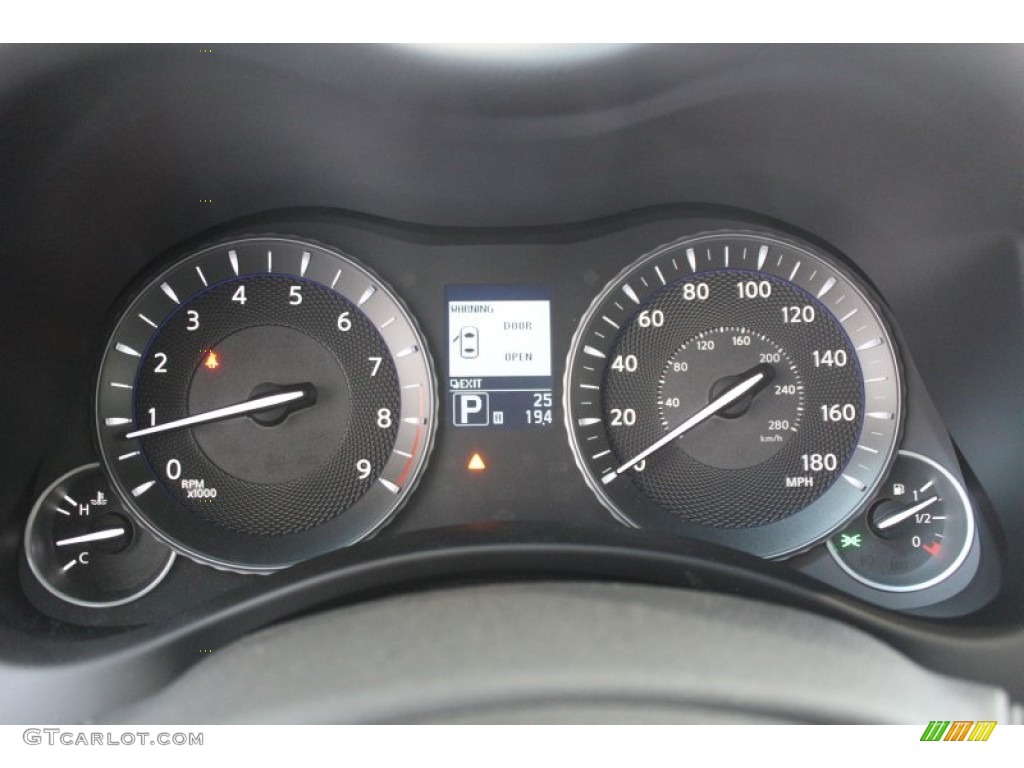 2013 Infiniti M 37 Sedan Gauges Photo #82967620