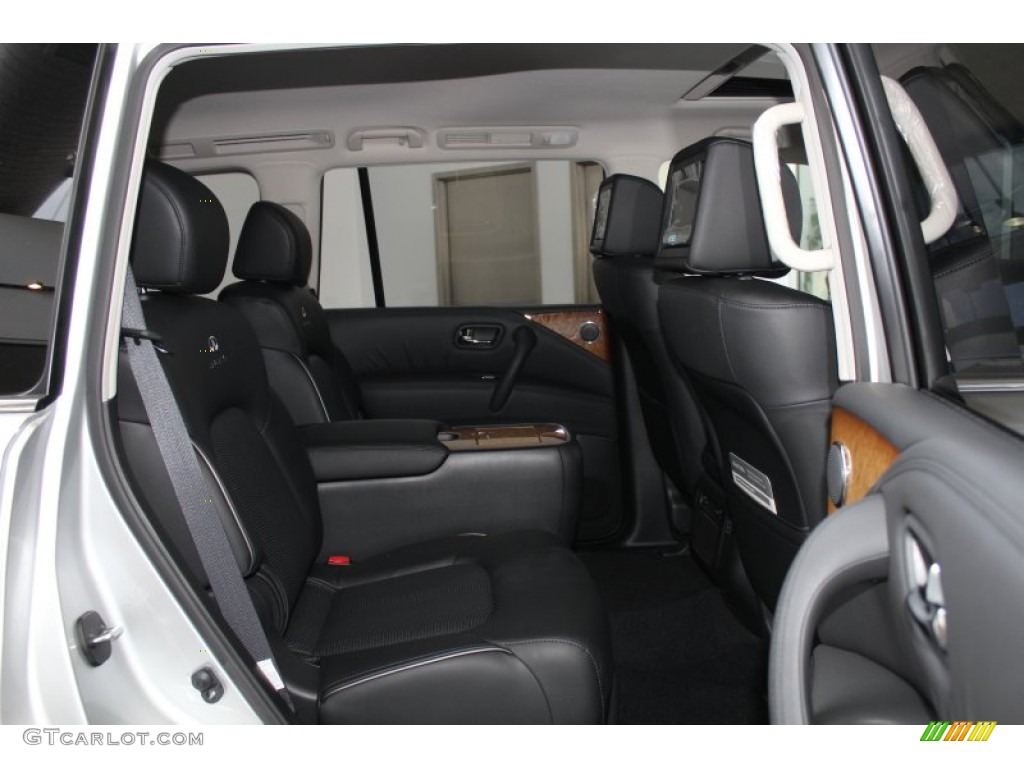 Graphite Interior 2013 Infiniti QX 56 4WD Photo #82968466