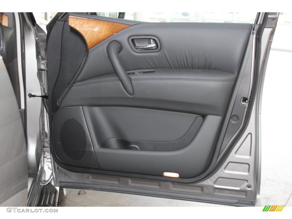 2013 Infiniti QX 56 4WD Graphite Door Panel Photo #82968817