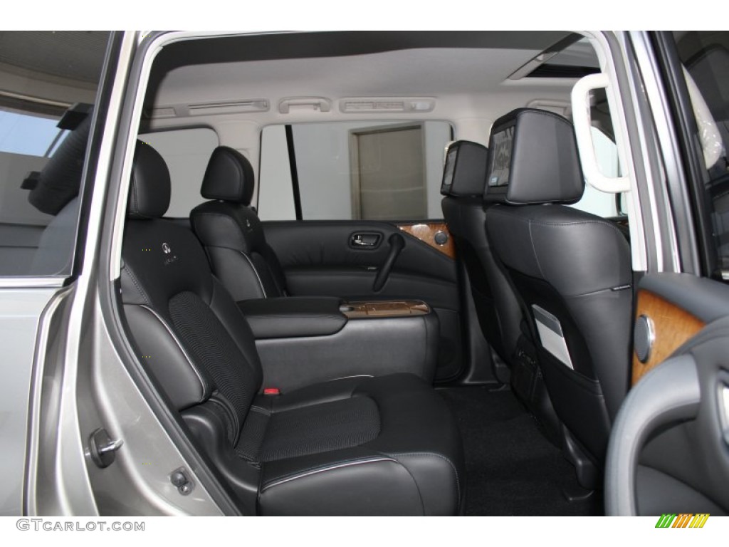 Graphite Interior 2013 Infiniti QX 56 4WD Photo #82968841