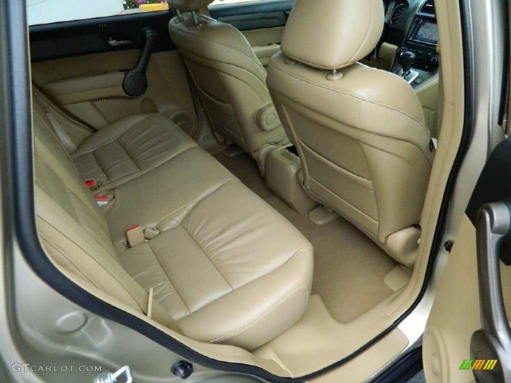 2009 CR-V EX-L - Borrego Beige Metallic / Ivory photo #13
