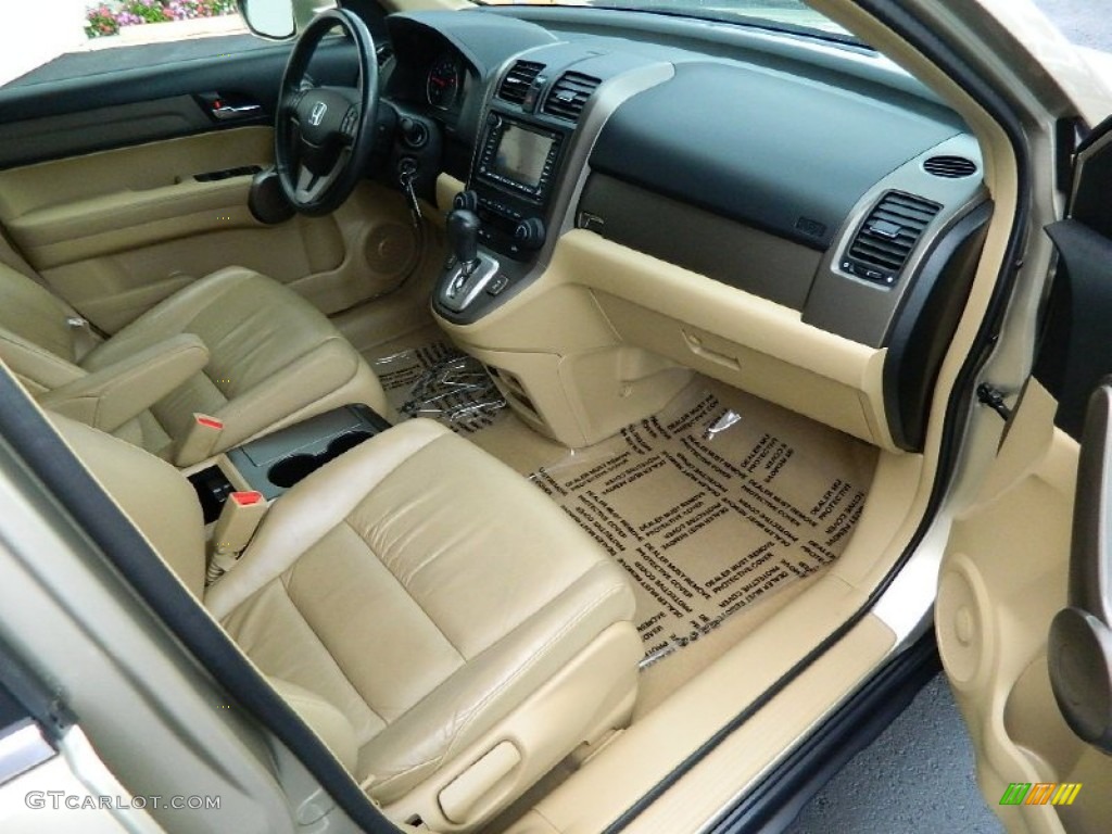 2009 CR-V EX-L - Borrego Beige Metallic / Ivory photo #14