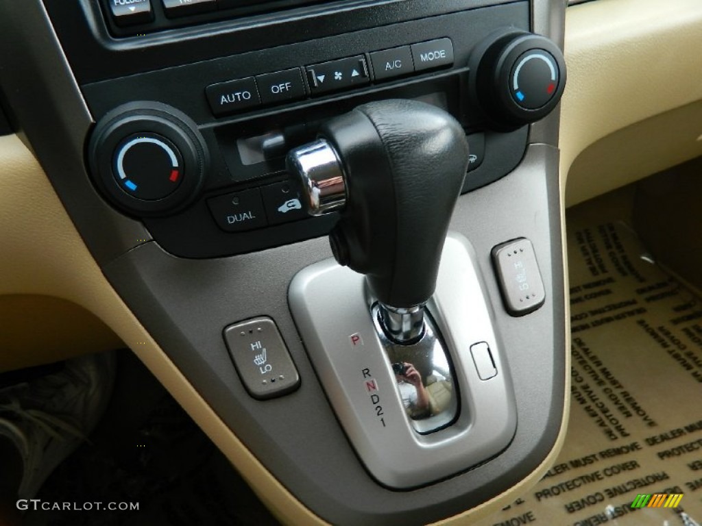 2009 CR-V EX-L - Borrego Beige Metallic / Ivory photo #17