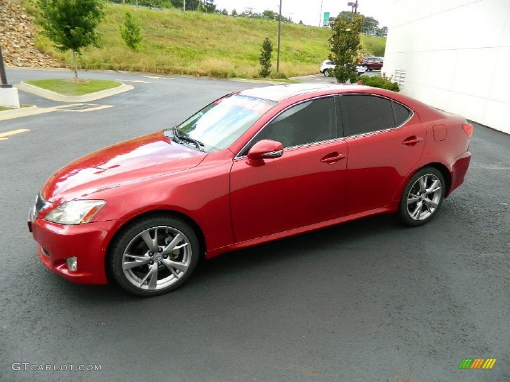 Matador Red Mica 2009 Lexus IS 250 Exterior Photo #82969093