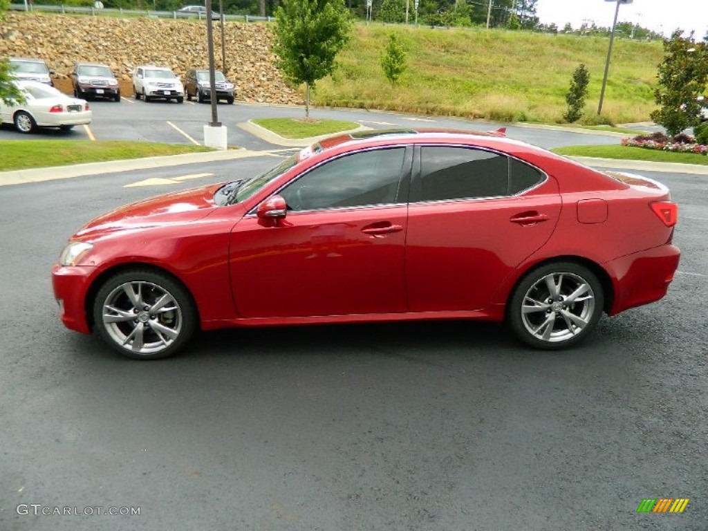 Matador Red Mica 2009 Lexus IS 250 Exterior Photo #82969096
