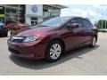 Crimson Pearl - Civic LX Sedan Photo No. 1