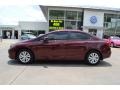 Crimson Pearl - Civic LX Sedan Photo No. 2