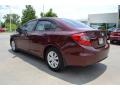 Crimson Pearl - Civic LX Sedan Photo No. 3