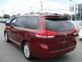 2011 Salsa Red Pearl Toyota Sienna LE AWD  photo #4