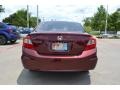 Crimson Pearl - Civic LX Sedan Photo No. 4