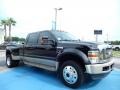 2009 Black Ford F450 Super Duty King Ranch Crew Cab 4x4 Dually  photo #10