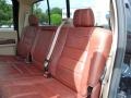 2009 Ford F450 Super Duty Chaparral Leather Interior Rear Seat Photo