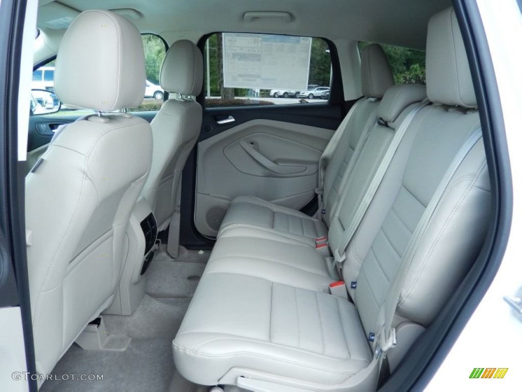 2014 Ford Escape Titanium 2.0L EcoBoost Rear Seat Photo #82971269