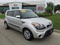 2012 Bright Silver Kia Soul 1.6  photo #1