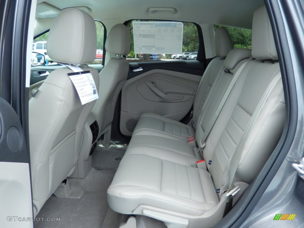 2014 Ford Escape Titanium 2.0L EcoBoost Rear Seat Photo #82971572