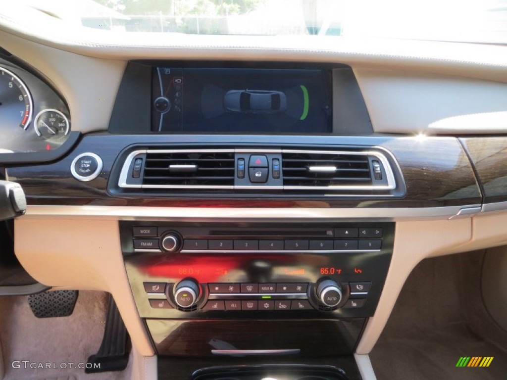 2009 7 Series 750Li Sedan - Azurite Black Metallic / Champagne Full Merino Leather photo #31