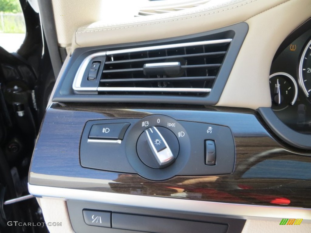 2009 7 Series 750Li Sedan - Azurite Black Metallic / Champagne Full Merino Leather photo #41