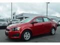 2012 Crystal Red Tintcoat Chevrolet Sonic LT Sedan  photo #6