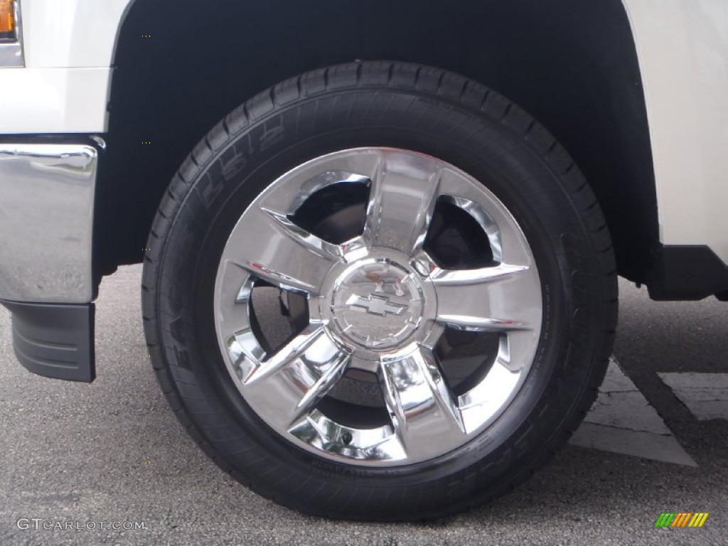 2014 Chevrolet Silverado 1500 LTZ Crew Cab 4x4 Wheel Photo #82972055