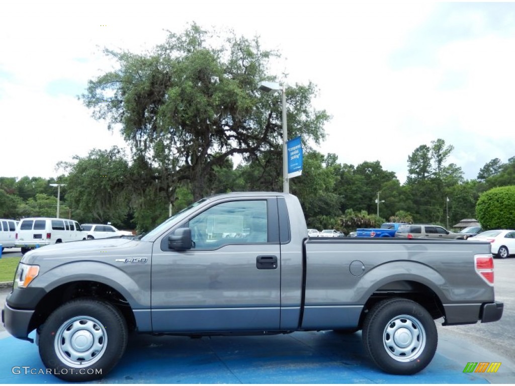 Sterling Gray Metallic 2013 Ford F150 XL Regular Cab Exterior Photo #82972077