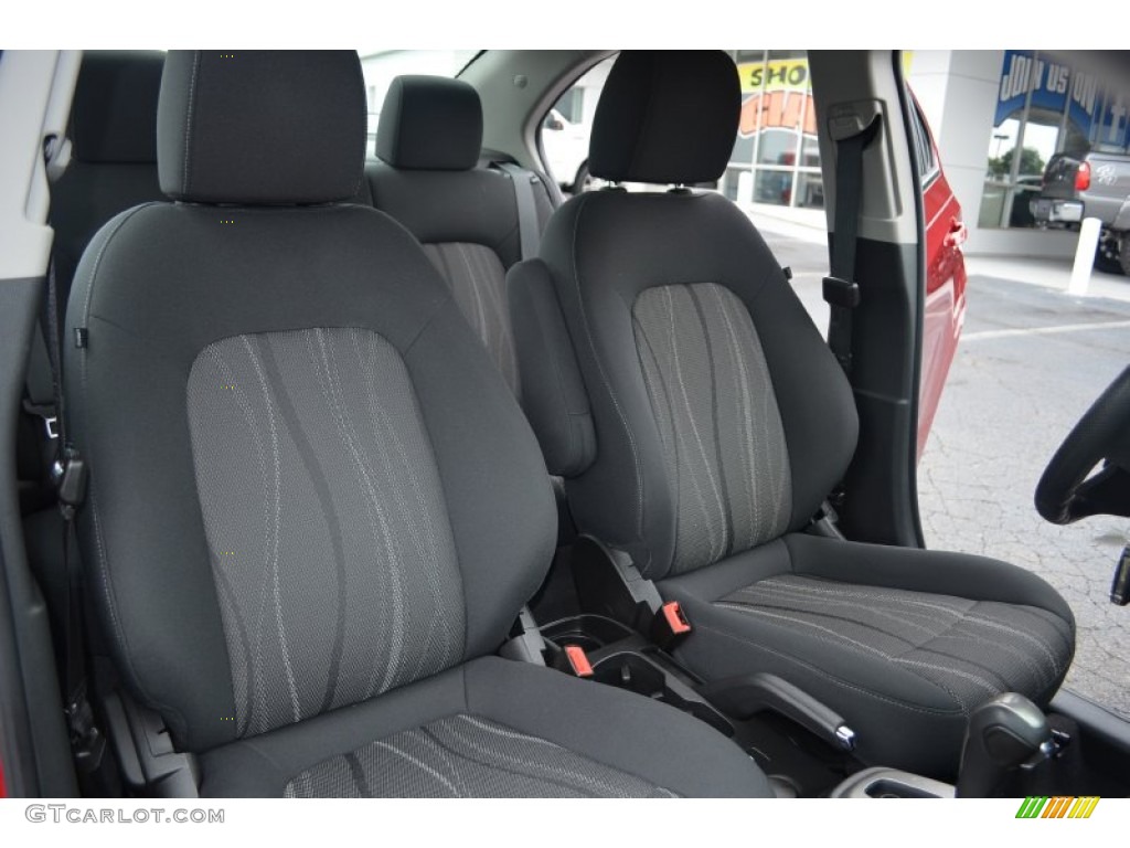 2012 Sonic LT Sedan - Crystal Red Tintcoat / Jet Black/Dark Titanium photo #15