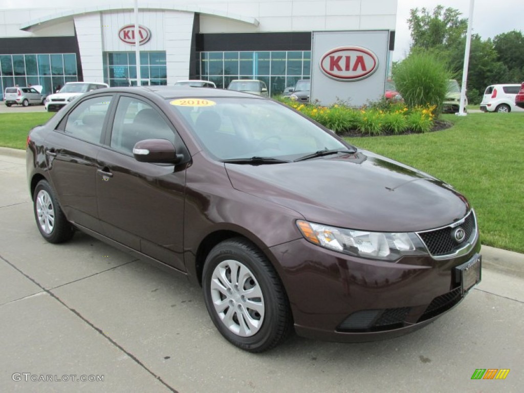 2010 Forte EX - Dark Cherry / Coffee photo #1