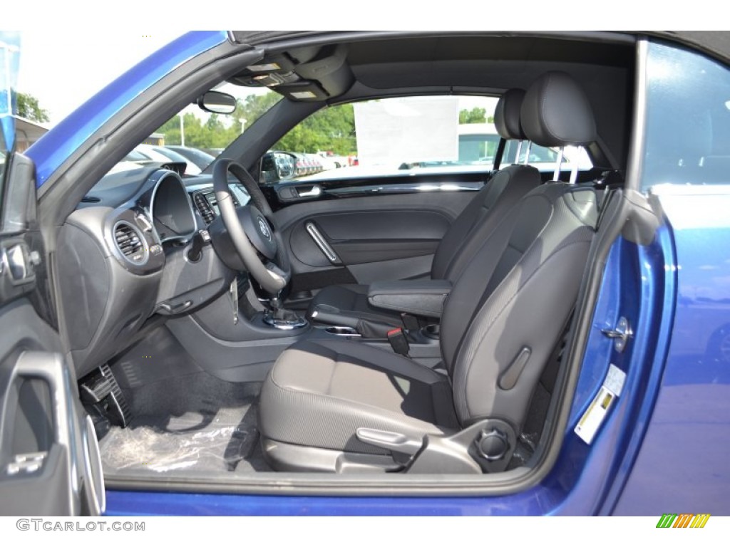 Titan Black Interior 2013 Volkswagen Beetle Turbo Convertible Photo #82972705