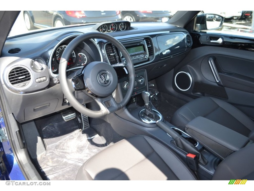 Titan Black Interior 2013 Volkswagen Beetle Turbo Convertible Photo #82972748