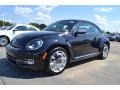 2013 Deep Black Pearl Metallic Volkswagen Beetle Turbo Fender Edition  photo #1