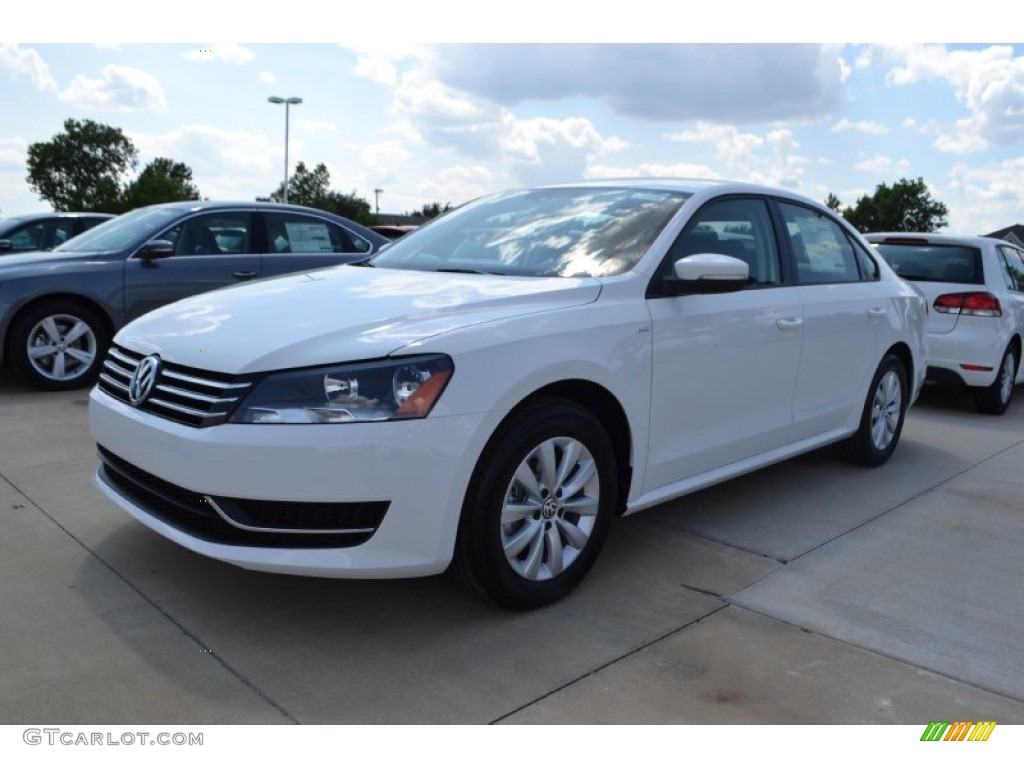 2013 Passat 2.5L Wolfsburg Edition - Candy White / Titan Black photo #1