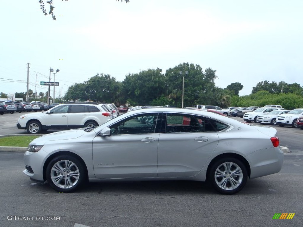 2014 Impala LT - Silver Ice Metallic / Jet Black photo #4